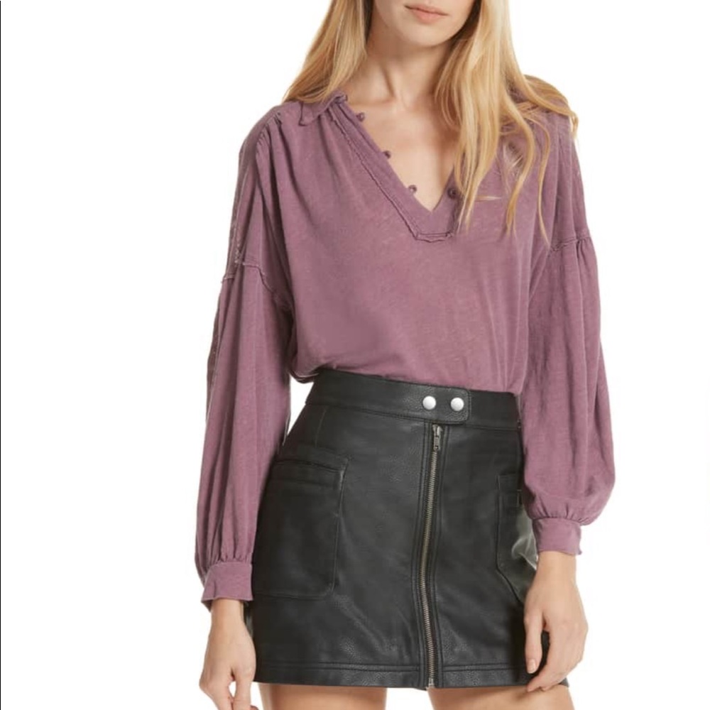 Free People Oversize Rush Hour Tee